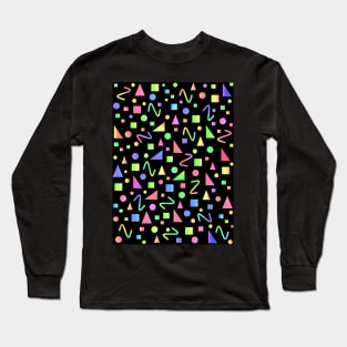 Party Geometric Long Sleeve T-Shirt